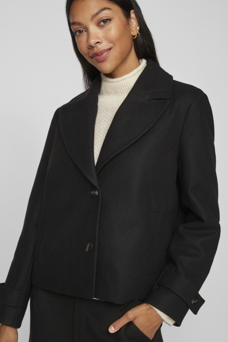 Vila visolo l/s short jacket/tes